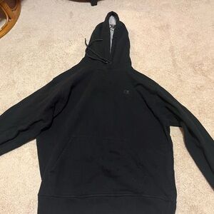Champion Black Pullover Hoodie - Large